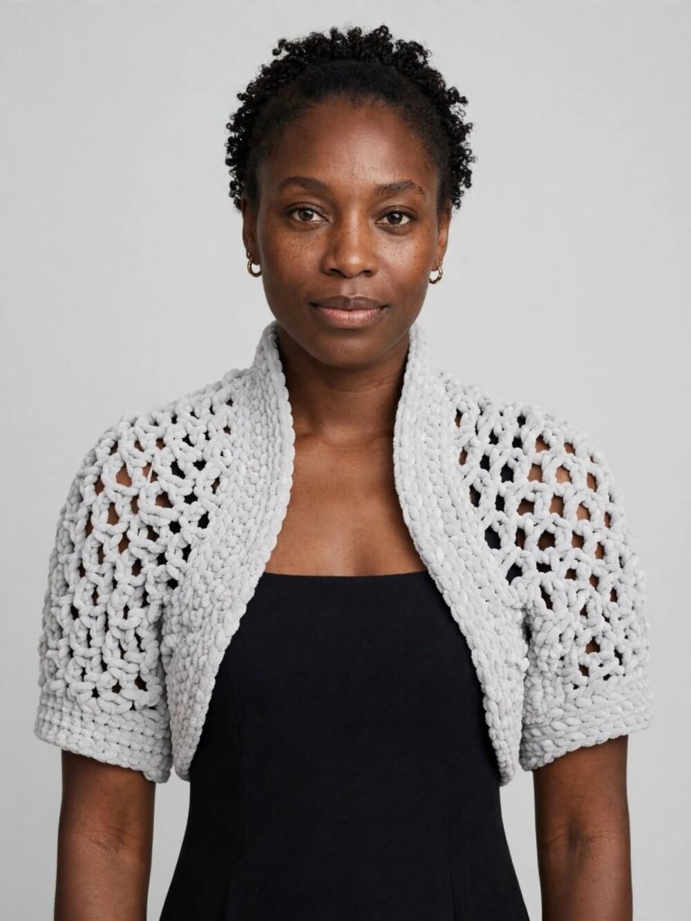 Cozy chunky knit shrug
